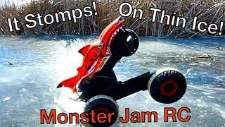 Stomping! Monster Jam Tiger Shark RC