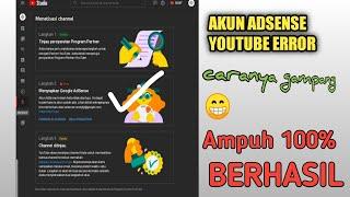 Cara Memperbaiki Google Adsense ERROR