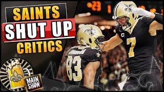 Saints Shut Critics Up