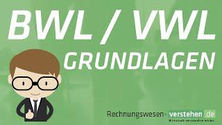 BWL Grundlagen: Was ist BWL? Was ist VWL? Verständlich!