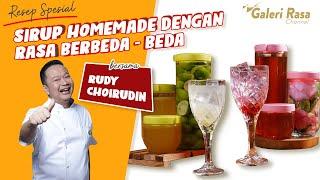 RUDY CHOIRUDIN | SIRUP HOMEMADE ANEKA RASA ~ SIRUP JERUK DAN SIRUP ROSE/FRAMBOZEN