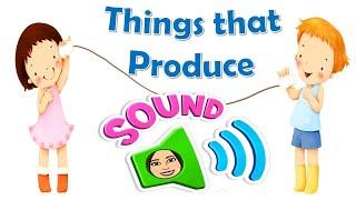 Things that Produce Sound | Sources of Sound | Sounds | Science| Kindergarten| Teacher Beth Class TV