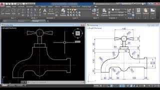 AutocAD 2D Practice Drawing / Exercise 5 / Basic & Advance Tutorial