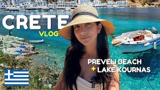 CRETE Vlog   | Best of Greece |  Day Trip to Preveli Beach (Palm Beach)