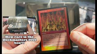 Magic The Gathering Deckmasters Garfield vs Finkel 2001 - Rarity of foils and box??