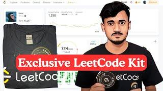 LeetCode Exclusive Kit | T-Shirt, Key Chain, Stickers, and Coaster