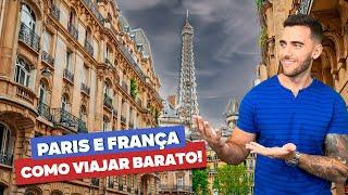 Como viajar barato a PARIS e FRANÇA! Economize em TUDO! Marselha, Lyon, Nice, Monaco, Provença..