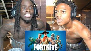 Getting Fortnite Victory Royale Before Kai Cenat And IShowSpeed