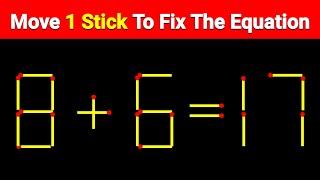 If you are GENIUS solve this | Matchstick puzzle | Ep : 30