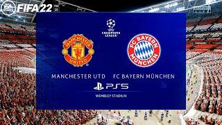 FIFA 22 - Man United Vs. Bayern Munich | UEFA Champions League Final | PS5 Gameplay & Full match