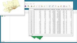 Opening data in GEODA GIS