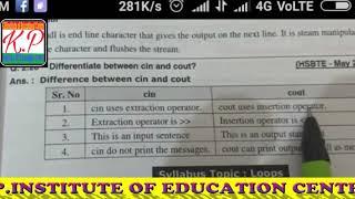 Difference Between cin and court in c++ language/what is cin and court in c++