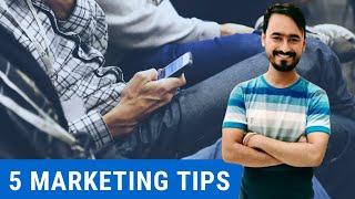 How To Do Marketing 5 Tips | Tips and Tricks for Marketing| Branding|