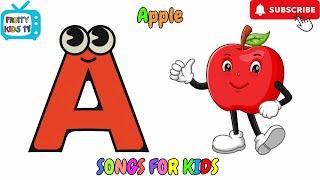 Kids Songs | Fruity Kids TV Song | Learn Alphabet, Shapes, Numbers, Colors, Animals and More!