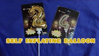 Self Inflating Foil Balloon- How to use