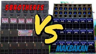 PAUPAS BATTLE OF THE SOUND 2021 | MAKBAKAN VS 5BROTHERS  First Ever 4X4 SET UP