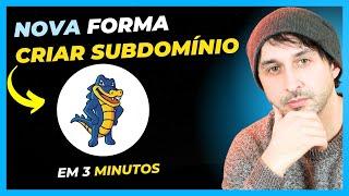 [2024] COMO CRIAR UM SUBDOMÍNIO NA HOSTGATOR | Novo Método - Fácil e Rápido!