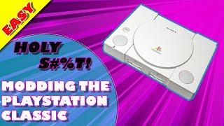 Simple way to hack/mod your Playstation Classic Edition and add more games!