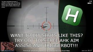 FREE AHK (AUTOHOTKEY) TRIGGERBOT AND AIMASSIST KBM GTA 5 ONLINE PC (WORKING MAY 2024)