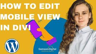 How to edit mobile view in Divi
