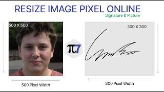How to Resize Image Pixels Online | Pi7 Image Tool