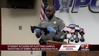 Daytona Beach Police: Arrested Embry-Riddle student had collapsible rifle in his backpack