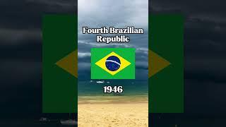 Timeline of Brazil Flag - History of Brazil #brazil #history #historical #flag #shorts