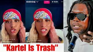 BIG NEW! Nicki Minaj Just Diss Vybz Kartel & Pick Side With Alkaline