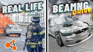 Realistic Car Crashes | Real Life on [BeamNG.Drive] #23