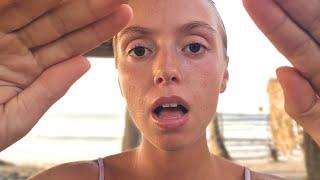  (1HR)  Angel Ellena - ASMR Reiki Light Language On The Beach  Ocean Sound Healing  