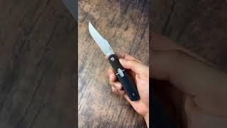 Enrique Pena Clip Point Barlow | Greg Hansen Micarta Custom #youtubeshorts #shorts