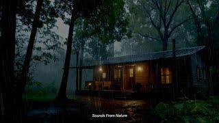 HEAVY RAIN Sounds for Better Rest - Relax at Forest with Rain Sounds - Tropical Rain Sounds #18