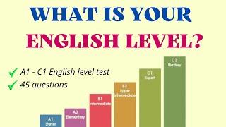 What is your English level? – English Level Test – Grammar & Listening