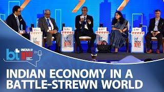 Shepherding The Economy Through A Battle-Strewn World | #IndiaAt100 Economy Summit