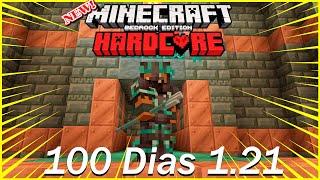 Sobreviví 100 Dias en BEDROCK HARDCORE! Minecraft 1.21