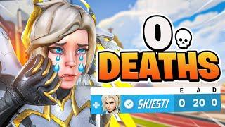 Losing with 0 Deaths as Mercy in Overwatch 2!?