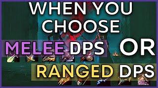 Choosing Melee or Ranged DPS? APM - Downtime - Managing Mechanics - Utility in M+ & Camera Angle!