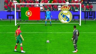 FIFA 23 ! PORTUGAL VS REAL MADRID ! PENALTY SHOOTOUT ! PC GAME NEXT GEN 4K!