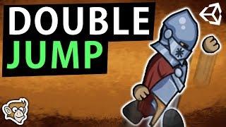 Simple Double Jump in Unity 2D (Unity Tutorial for Beginners)