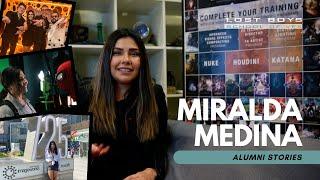 Lost Boys Alumni Stories - Miralda Medina | VFX Compositor