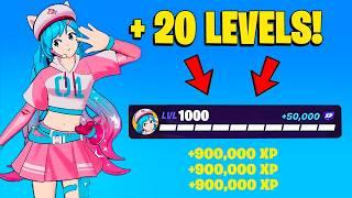 THE BEST *AFK* FORTNITE XP GLITCH to FARM & LEVEL UP FAST in Chapter 6 SEASON 1! (1,000,000 XP!)