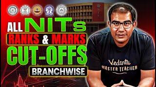 All NITs Cut Offs | Branch Wise Cutoffs | Vinay Shur Sir