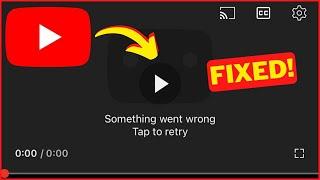 Something Went Wrong YouTube iPhone | Something Went Wrong Please Try Again YouTube iPhone 2023