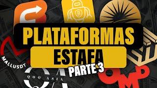 Top 7  PLATAFORMAS ESTAFA  que están ROBANDO  y PRONTO CAERÁN