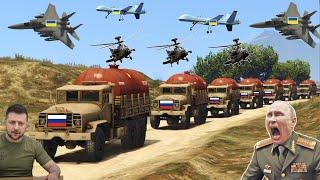 JUST NOW! Iran Launches More then 400 Missiles on Israeli City to Completely Destroy it-GTA 5