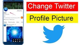 How to change Twitter Profile Picture?