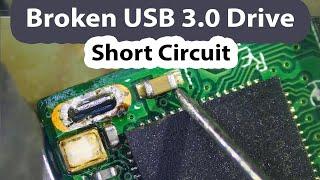 Broken USB 3.0 Flash drive Data Recovery  Tricky one