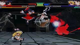 NICK54222 MUGEN: Kirito and Reimu Hakurei VS Asuna and Marisa Kirisame (Dang Duy Pham)