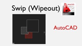 Command wipeout in AutoCAD.