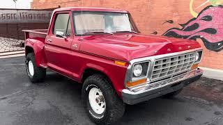 1 owner 1978 f150 flare side 4x4 @tucsonclassicmotorco